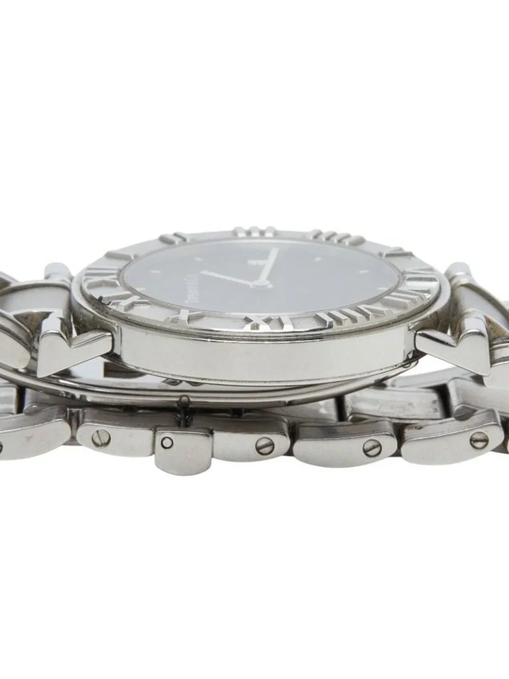 Tiffany & Co Atlas Watch Black Stainless Steel